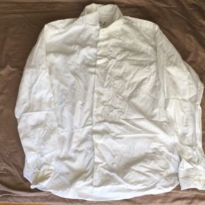 Agnes B. White Dress Shirt